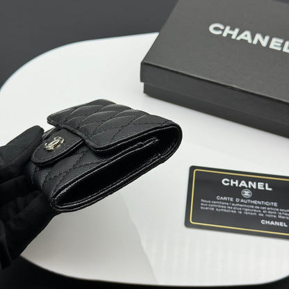 LCP34 Wallet Bag 11-7.5-2CM Leather bags with box