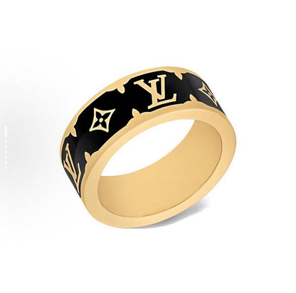 J140   Men's and women's titanium steel ring jewelry