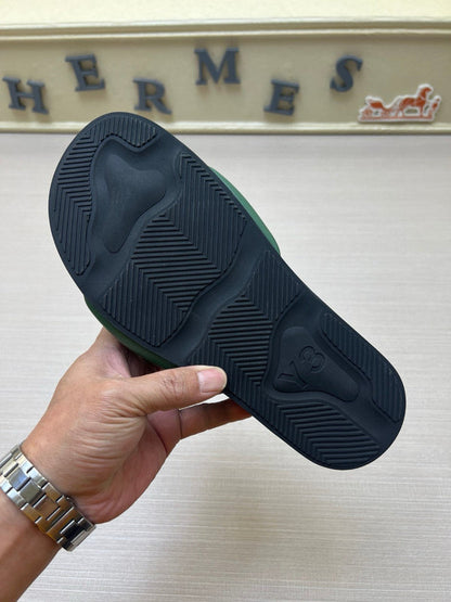 YYS1 Leather Slippers Size 38-45 Shoes with Box