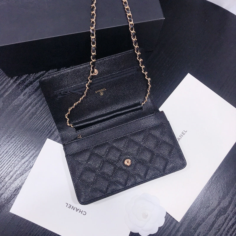 XCP016 Bag leather 19-13-4CM Bag Gold