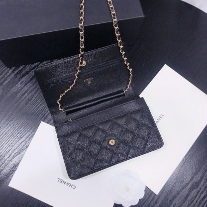 XCP016 Bag leather 19-13-4CM Bag Gold