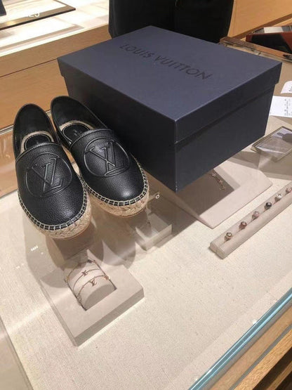 OLS1 Leather Shoes Women 35-41 Shoes With box