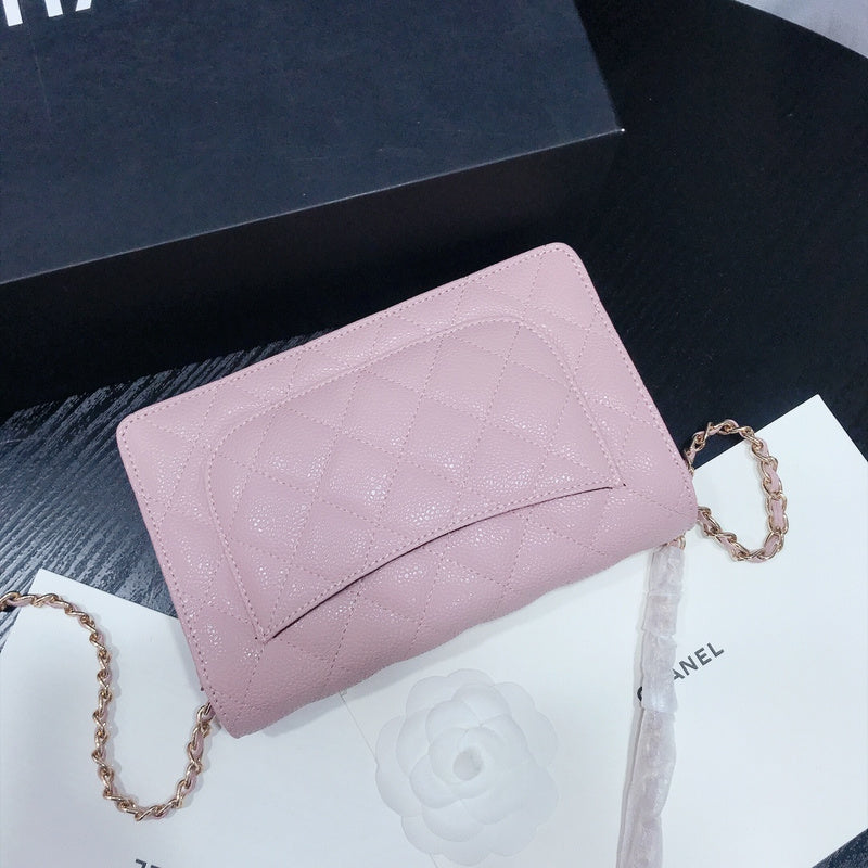 XCP016 Bag leather 19-13-4CM Bag Gold