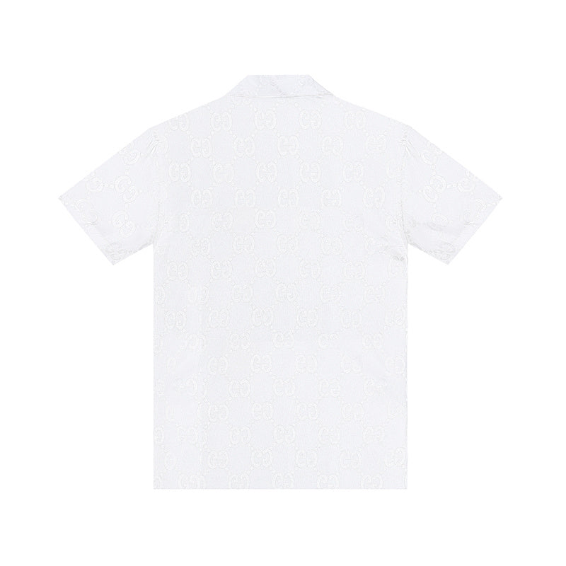 GUC081  New men's summer short sleeved collared shirt clothing