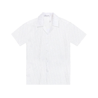 DIC112 New men's summer short sleeved collared shirt clothing