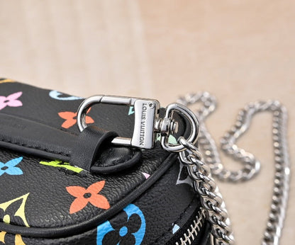 LLP035 Leather Bag 20-13.5-12CM 14-10.2-8.5CM Shoulder Bags