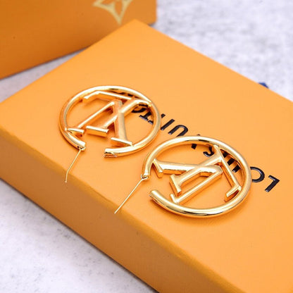 LVE25 fashion high quality brass stud gold plated quality 3cm / 4cm