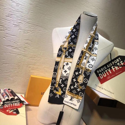 LSC41 Silk satin 8-120CM scarf