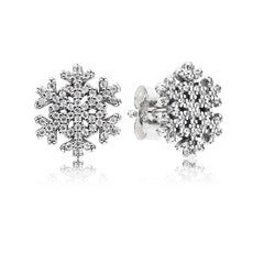 PDE11 pandora  925 Sterling Silver Earrings 1:1 Quality