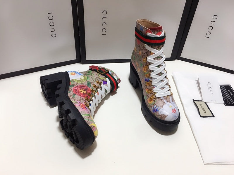 BGS8 Women Boot 35-42 heel 6cm shoes with box