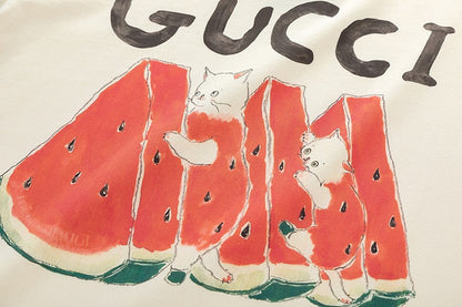 GUC003 Men's and women's summer short-sleeved T-shirt clothes