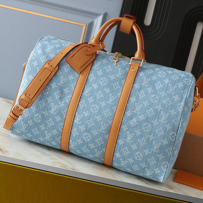LLP201 Leather Bag 45-27-20CM Travel Bags
