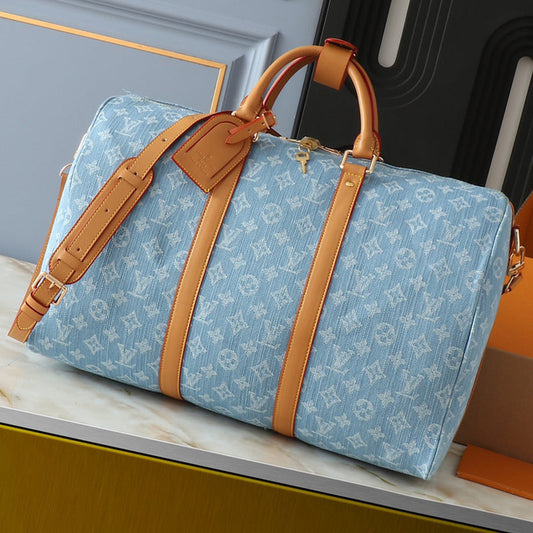 LLP201 Leather Bag 45-27-20CM Travel Bags