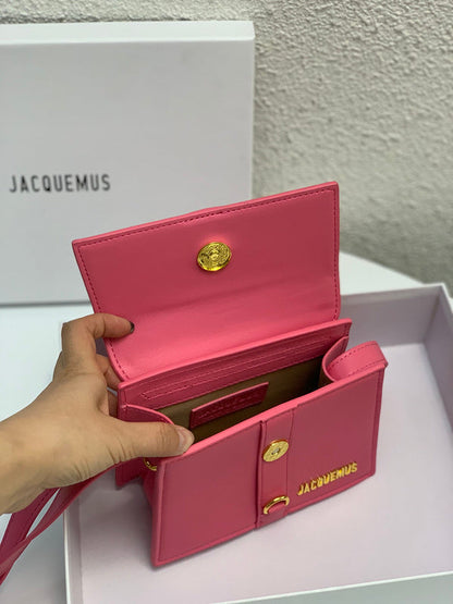 LJP9 Leather Bag 17CM high quality with box