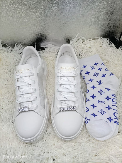 BMLS2 shoes Women Leather Shoes with all packaging