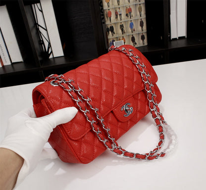 XCP07 Leather bag 25-15-7.5CM Cowhide Bags