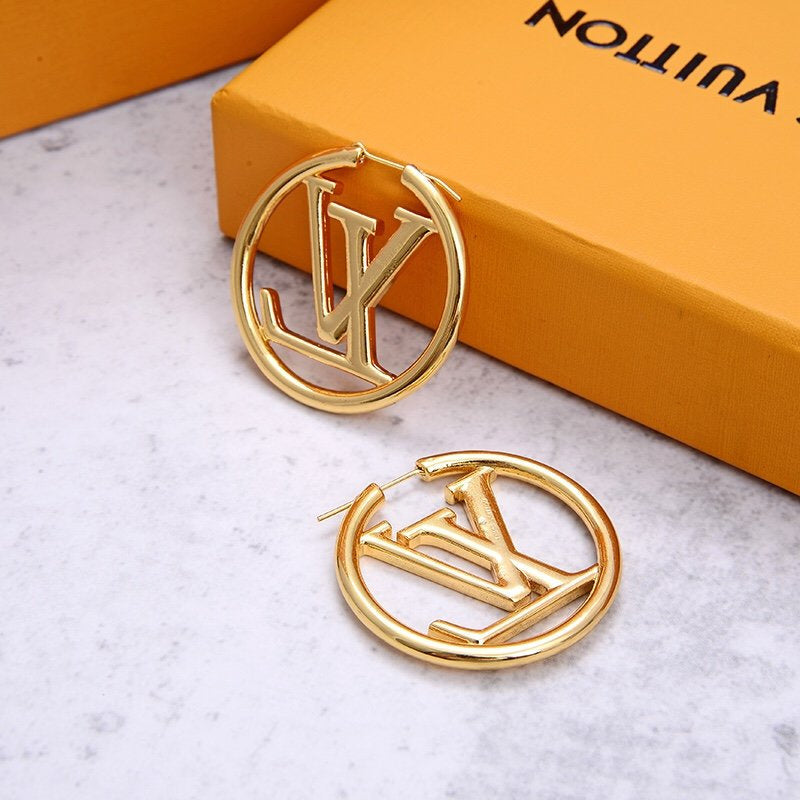 LVE25 fashion high quality brass stud gold plated quality 3cm / 4cm