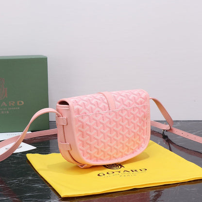 LYGP1 Leather Bag 22-15-6.5CM Shoulder Bags with Box