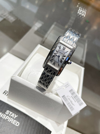 CW3  Sapphire water stone crystal mirror women's watch 34.80 x 19.00 mm
