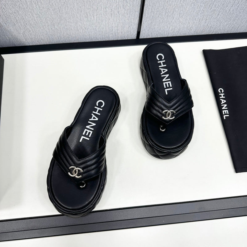MBCS7 Leather Slippers Size 35-40 Shoes with Box