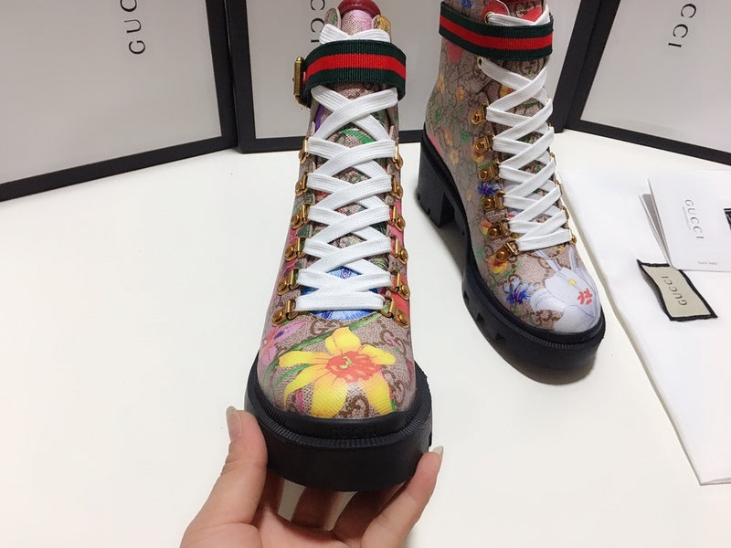 BGS8 Women Boot 35-42 heel 6cm shoes with box