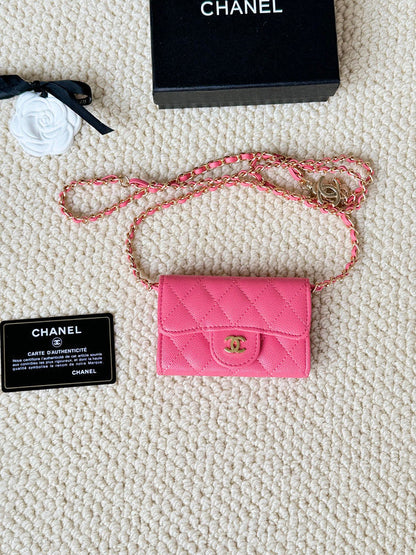LCP02 Wallet Bag 13.1-7.5-2.1CM Leather bags with box