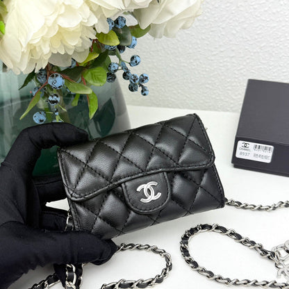 LCP04 Wallet Bag 13.1-7.5-2.1CM Leather bags with box