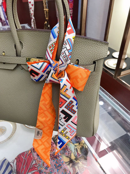 XFC4 Silk satin 5-120CM scarf