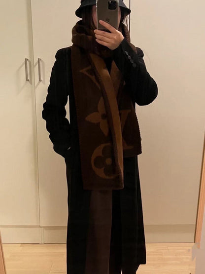 XLC50 Wool blend 25-235CM Scarf Can choose box