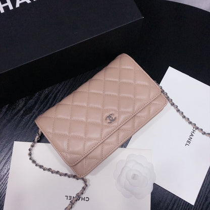 XCP017 Bag leather 19-13-4CM Bag silver logo