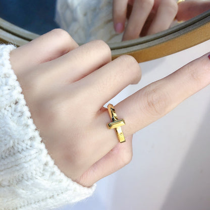 J035   Ring 316 steel jewelry