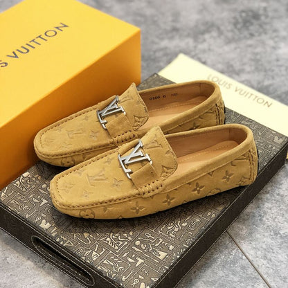 BMLS6 cowhide Shoes Leather Man Shoes 38-45 with box