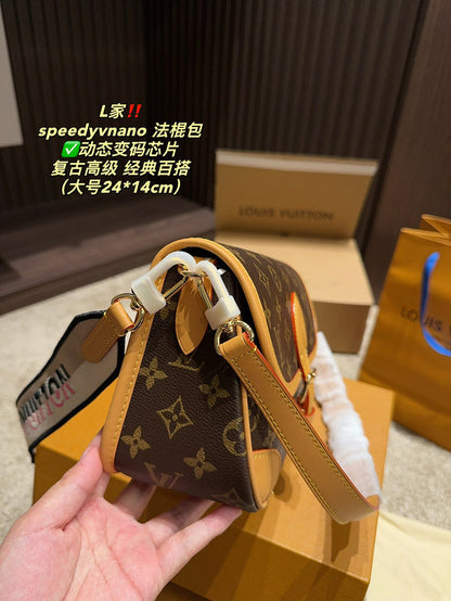 MLB2 Women's new fashion 24*14cm baguette bag