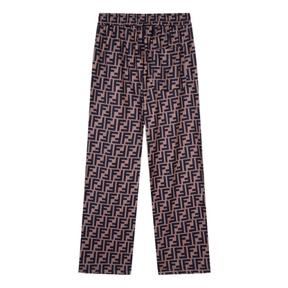 FDC14 New men's and women's spring and autumn thin pants, elastic waistband casual pants clothing