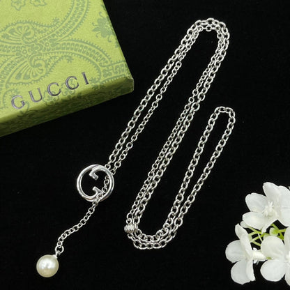 GN35  Necklace 316L steel plating gold Jewelry