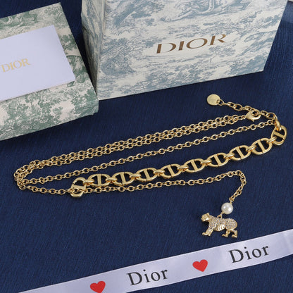 DN6 Necklace copper plating gold Jewelry