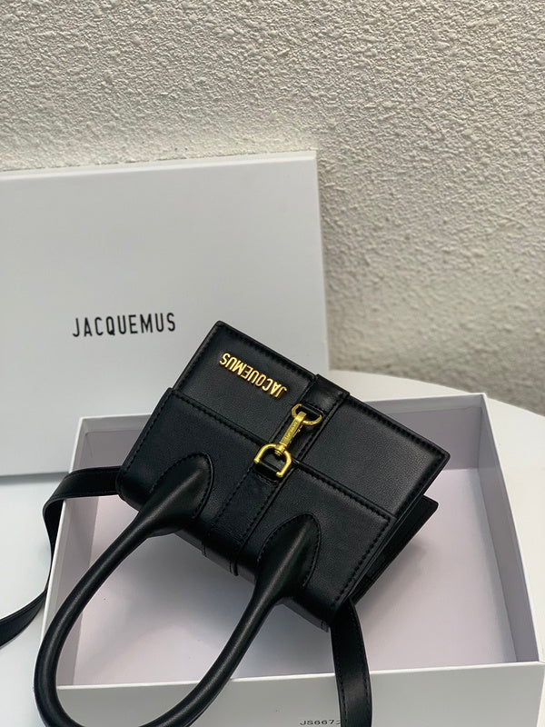 LJP9 Leather Bag 17CM high quality with box