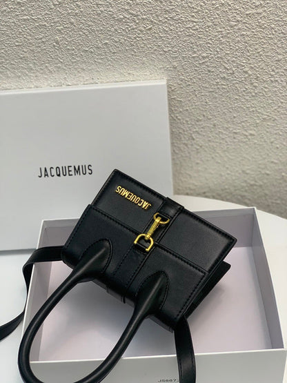 LJP9 Leather Bag 17CM high quality with box