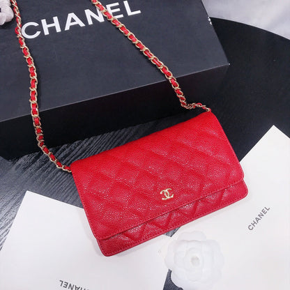 XCP016 Bag leather 19-13-4CM Bag Gold