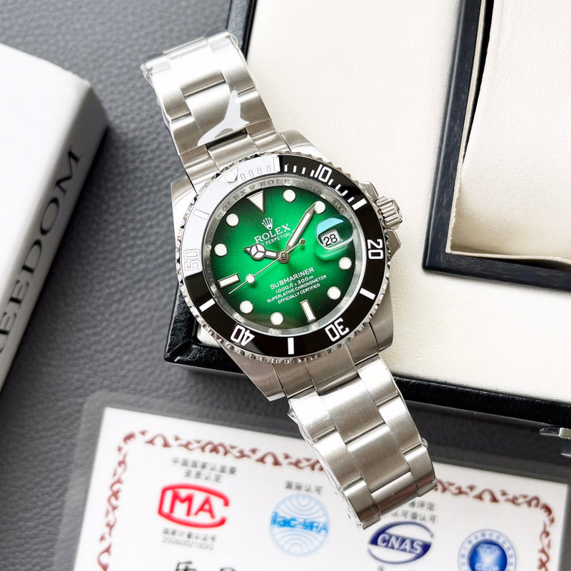 RW14  Men's mechanical watch with 316L steel case 41*13mm