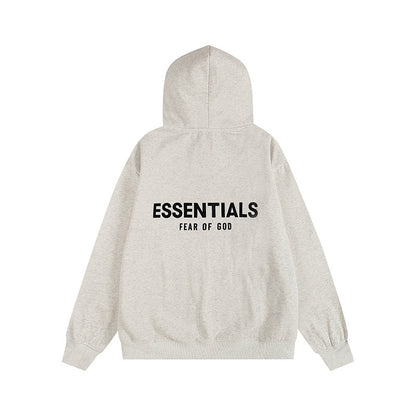 ESC17 Men's and women's spring and autumn sports suit hooded sweatshirt+sports pants clothes