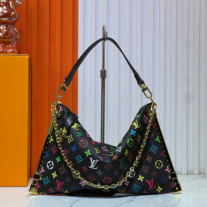 XFLP21 Leather Bag 38-23-1CM Shoulder Bags