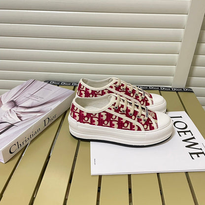 MJDS53 Women Shoes 35-40 Leather Shoes with box