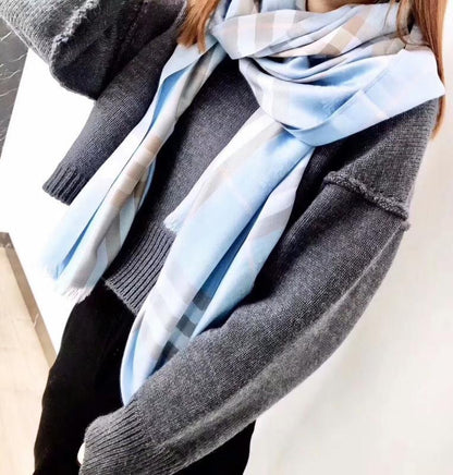 BSC3 cashmere blend 70-180CM Scarf Can choose with box