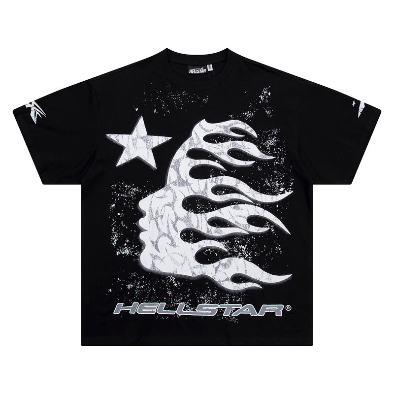 HEC3  Men's and women's summer short-sleeved T-shirt clothes