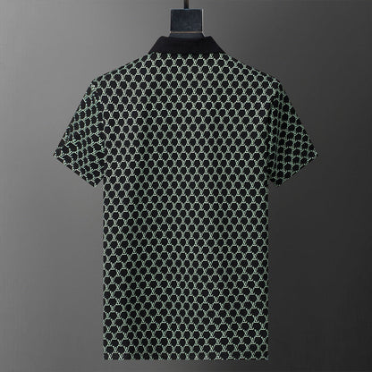 LVC195 New men's short sleeved polo top+shorts clothing