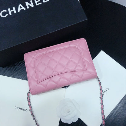 XCP017 Bag leather 19-13-4CM Bag silver logo