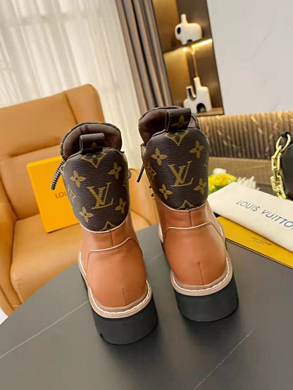 OLS31 Leather Women Shoes 35-41 with box