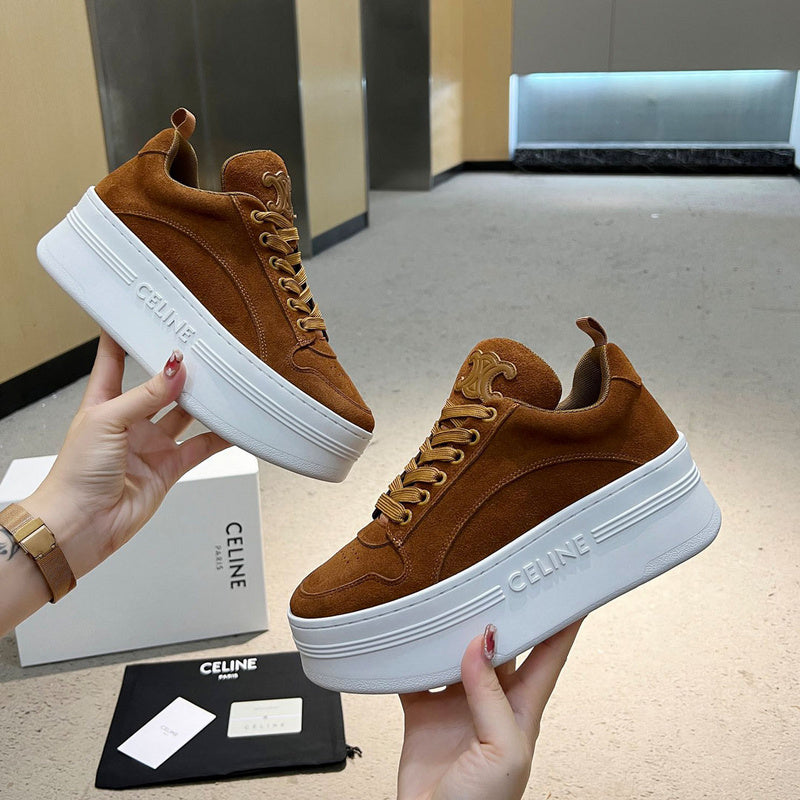 BMCS8 Women 35-40 Leather 6.0CM Shoes with box