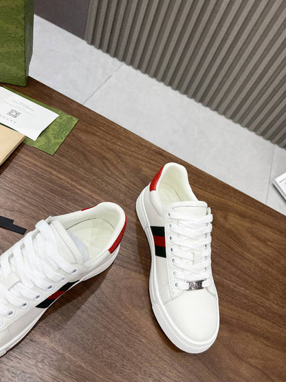 OGS15 Leather women 35-41 And men 40-45 shoes With box
